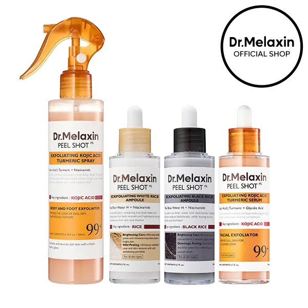 Dr.Melaxin Rice & Kojic Acid Peel Shot Ampoule Duo