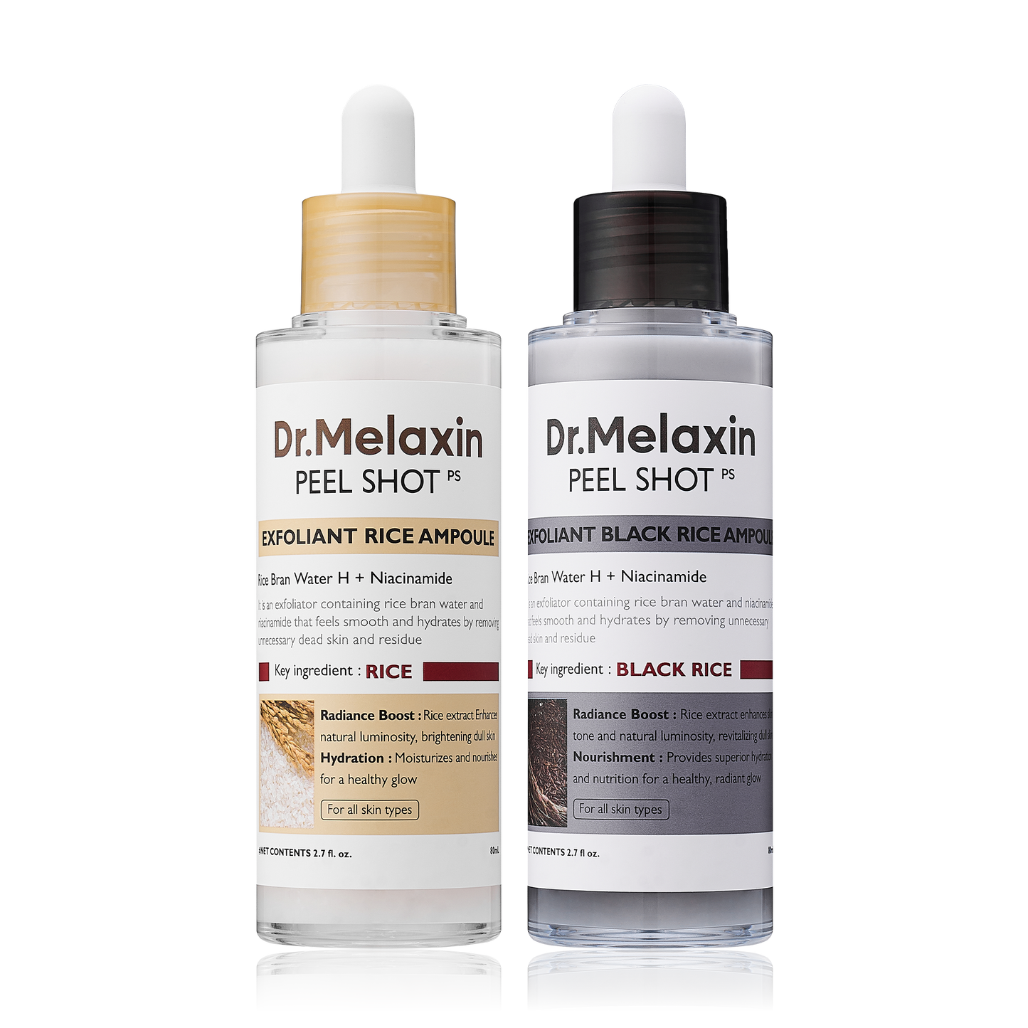 Peel Shot Rice Ampoule Duo