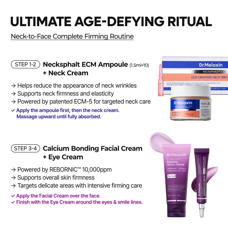 Dr.Melaxin™ Ultimate Face & Neck Firming Skincare Bundle