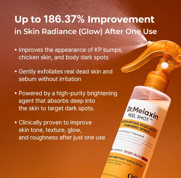 [Dr.Melaxin Official] Iconic Glow Perfection Trio | Face & Body Peeling, Eye Volume Care for a Radiant Korean Glow