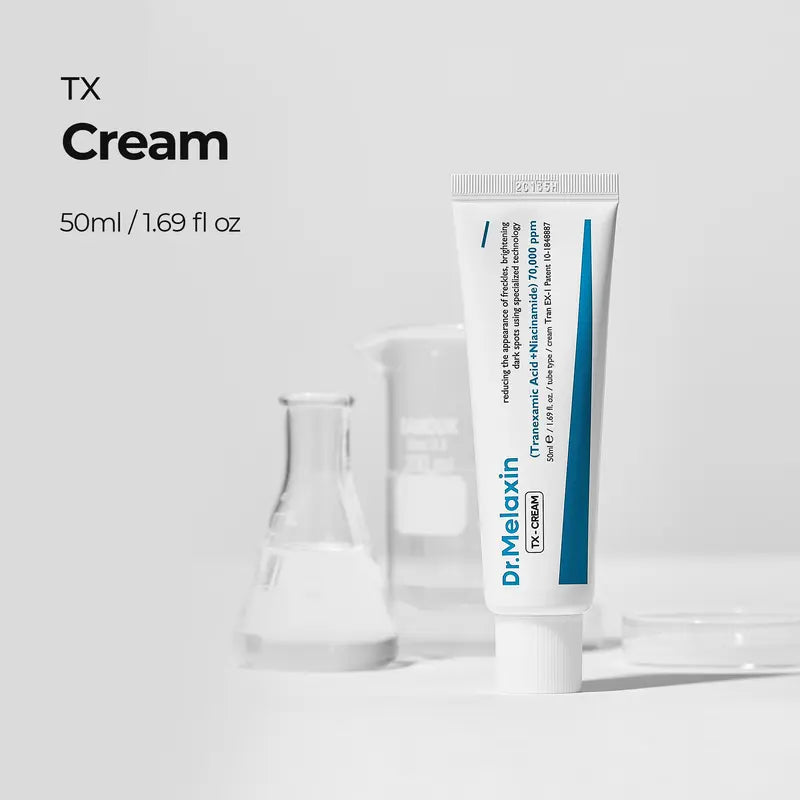 [Dr.Melaxin Official] TX Tranexamic Acid Dark Spot Care Line | TX Ampoule Cleanser + Peeling Toner + Ampoule Rx + Cream | Dark Spot, Brightening