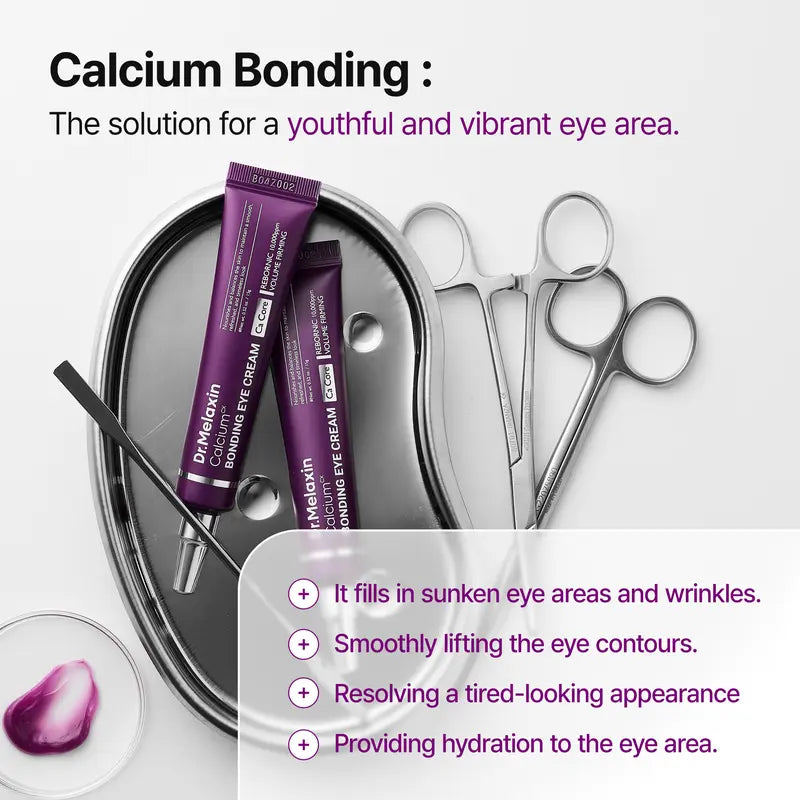 Dr.Melaxin Calcium Eye Patch & Bonding Eye Cream Bundle