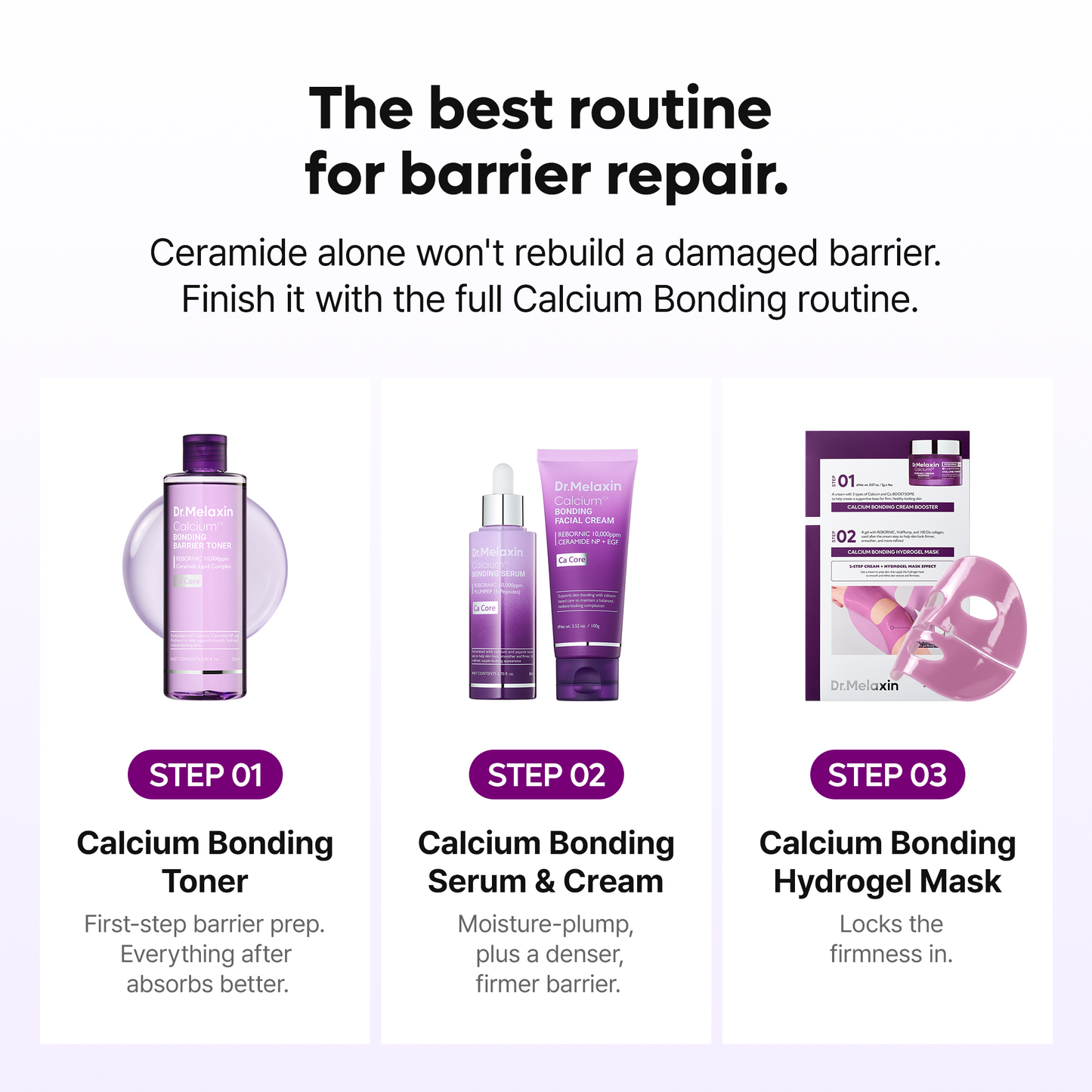 Calcium Bonding Barrier Repair Toner