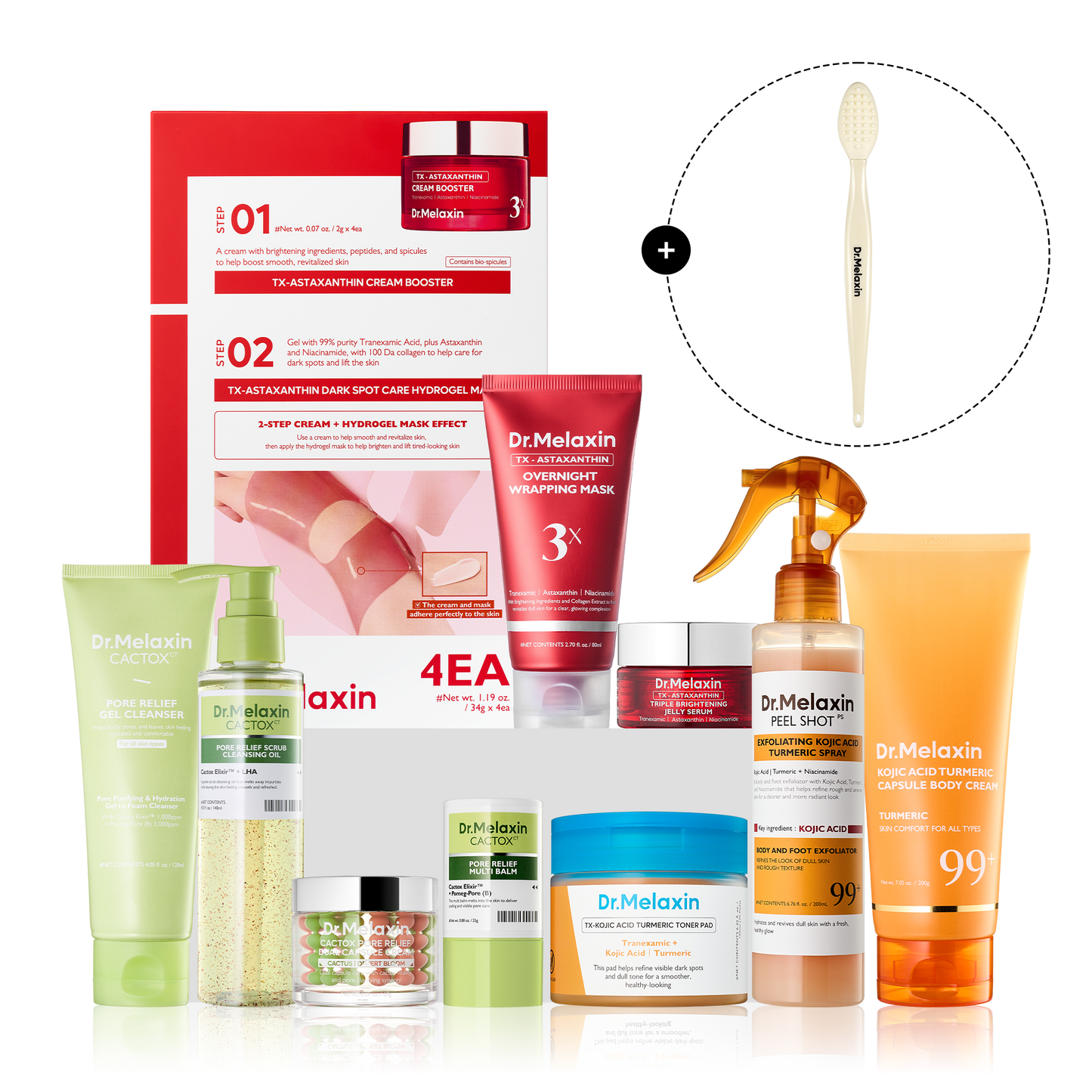 [Dr.Melaxin Exclusive] Glaze & Erase Glass Skin Set