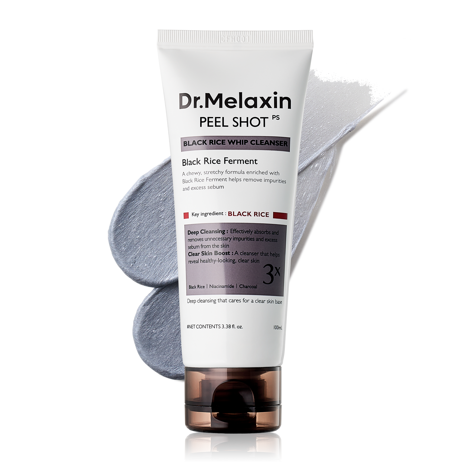 Peel Shot Black Rice Mochi Whip Cleanser