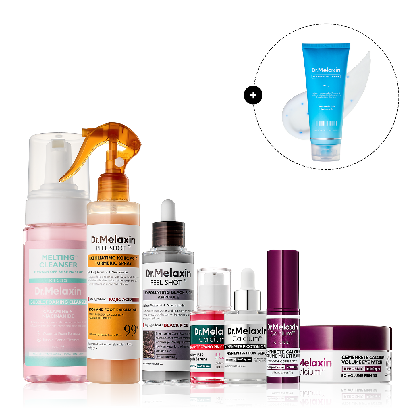 [Dr.Melaxin Exclusive] Radiant Blowout Routine Set — Body Glow Edition | Extra 5% OFF