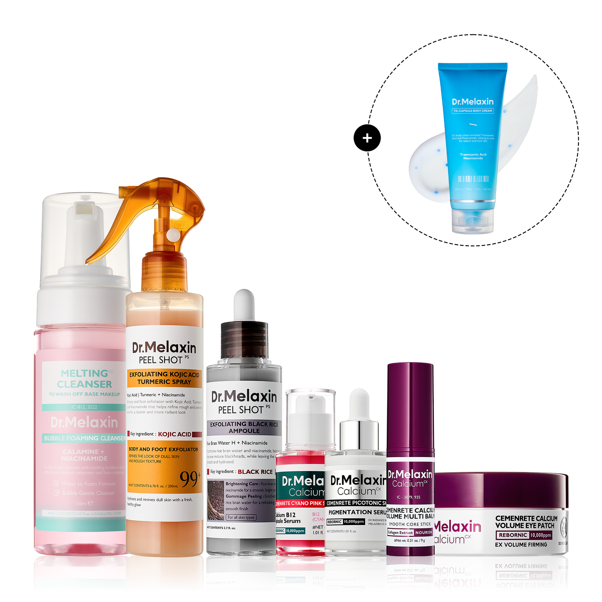 [Dr.Melaxin Exclusive] Radiant Blowout Routine Set — Body Glow Edition | Extra 5% OFF