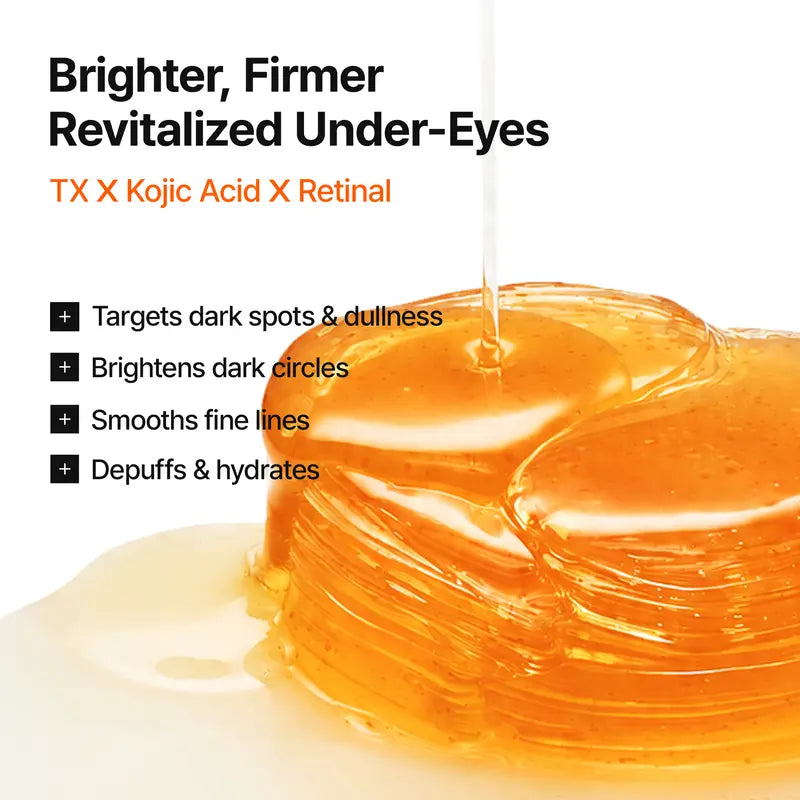 [Dr.Melaxin Official] Intensive Eye Treatment Patch Duo Set with Fade Dark Circles, Plump Fine Lines & Rebuild Eye Volume, Korean Cosmetics, Firming & Moisture Mask Under Eye Patch