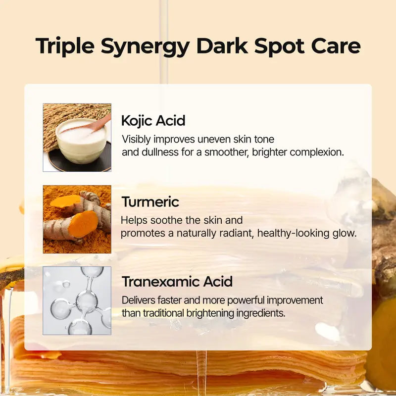 Dr.Melaxin Kojic Acid & Turmeric Dark Spot Care Bundle for Face & Body