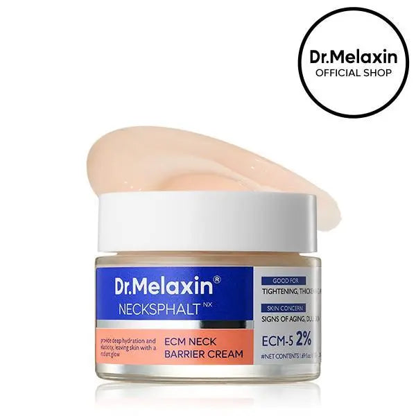 [Dr.Melaxin Official] Neck Lift 3-Step Routine | Target Tech Neck & Firming Care Set l Neck Cream 50ml + Neck Ampoule 1.5ml x 10 + Calcium Multi Balm