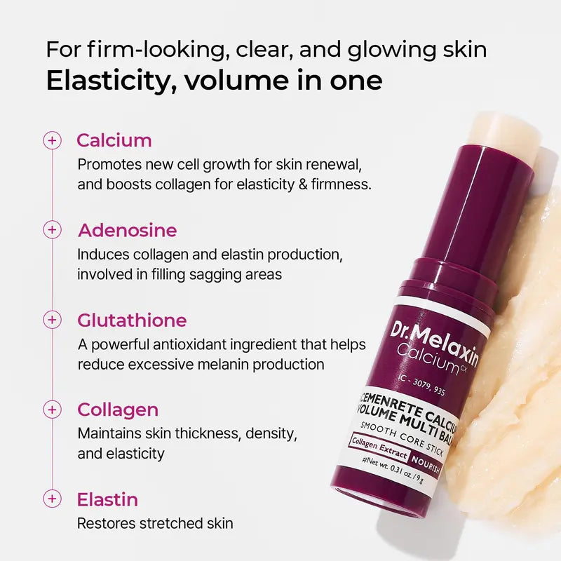 Dr.Melaxin Cemenrete Calcium Eye Patch (60ea) & Multi Balm Set