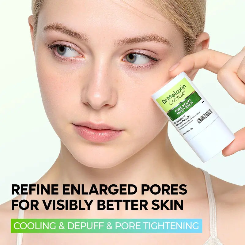 [Dr.Melaxin Official] 3-Step CACTOX Pore Tightening Set | Cooling, Firming & Pore Refining for Smoother-Looking Skin