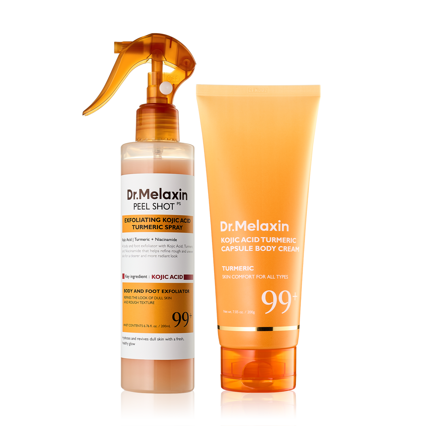 Kojic Acid Amber Face & Body Care Set