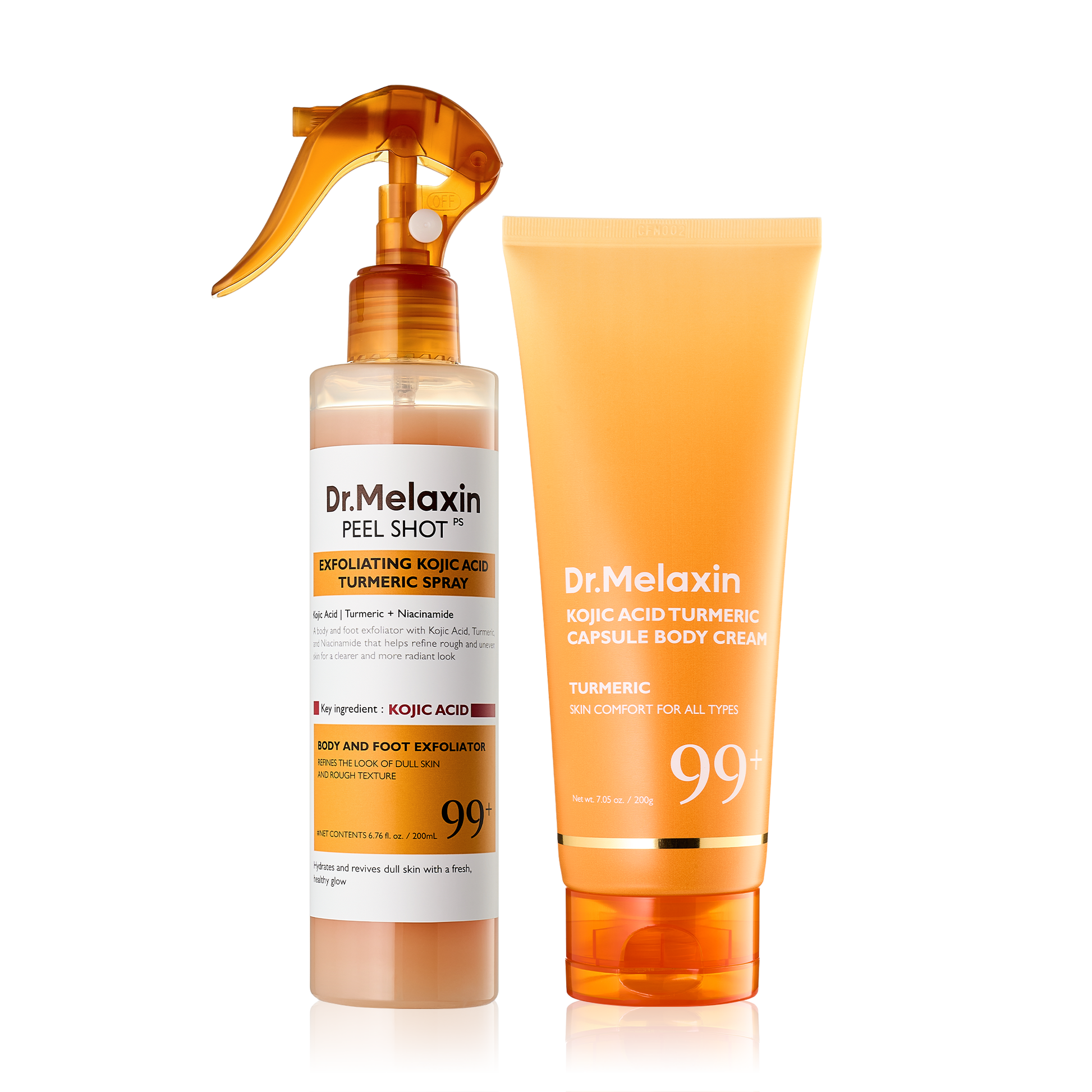 Kojic Acid Amber Face & Body Care Set
