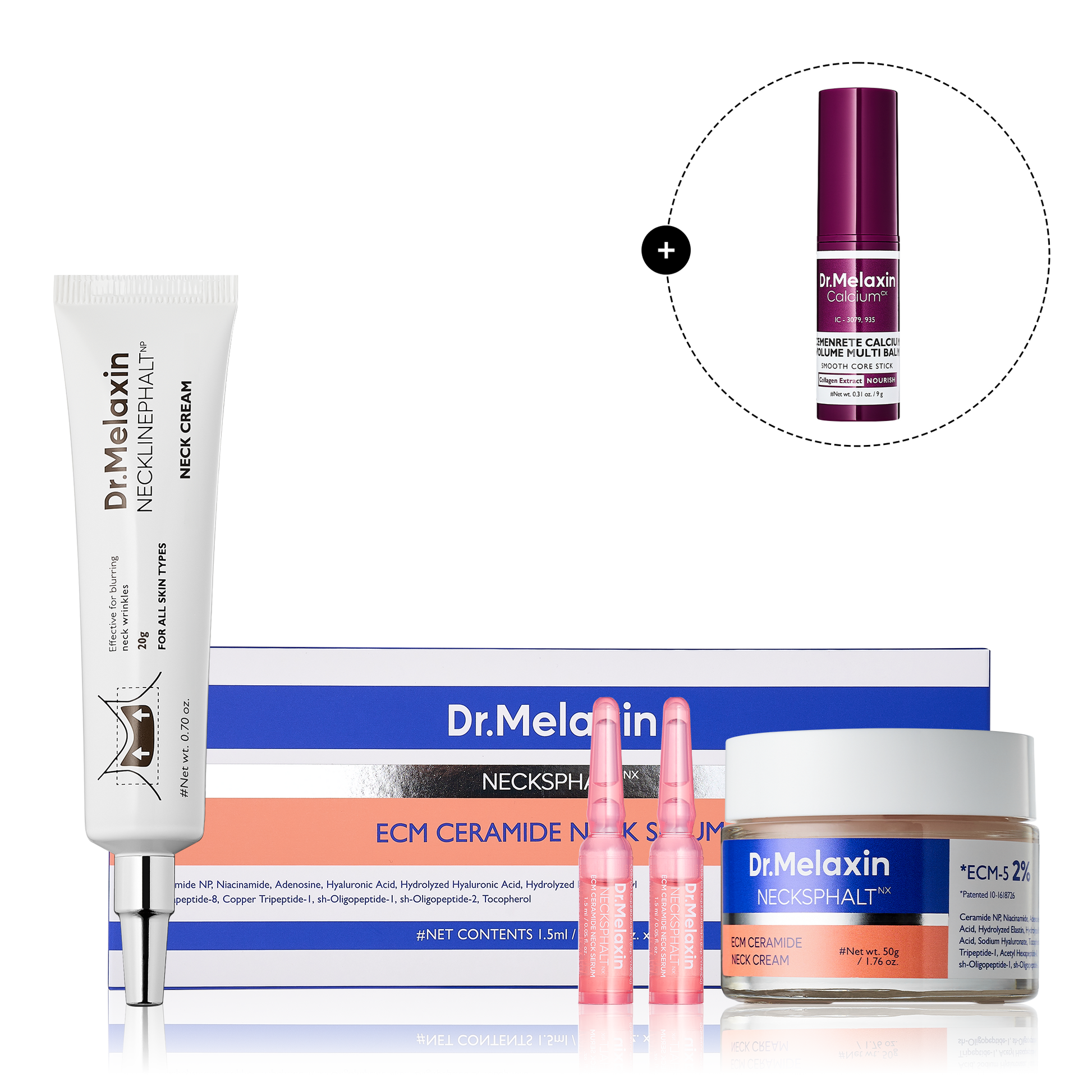 [Dr.Melaxin Exclusive] 3-Minute Neck & Face Anti-Aging Ritual Set