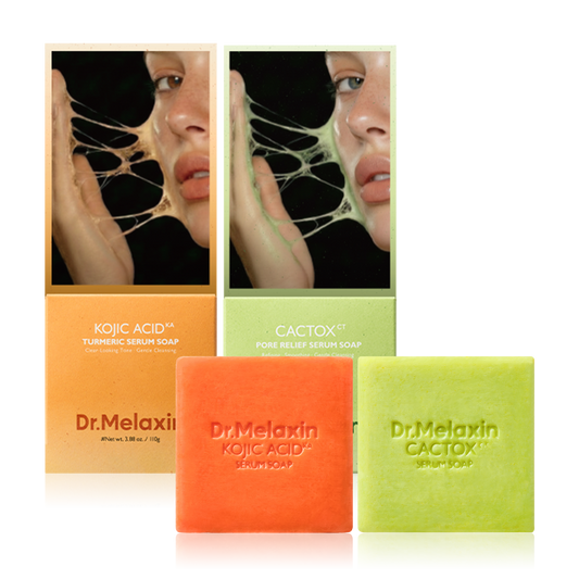 Kojic Acid & Cactox Serum Soap Cleansing Duo